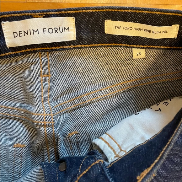 Denim Forum Yoko High Rise Slim - Picture 2 of 8